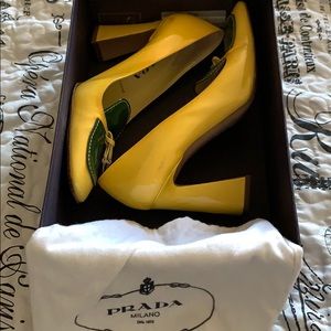 Prada colorblock vintage heels Calzature Donna
